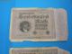1923 (2) 100000 Mark Germany Vtg Paper Money Banknote Currency Foreign World A14 Europe photo 1
