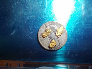 1.  5 Grams Alaska Natural (3) Gold Nuggets Low Starting Price Capsule photo