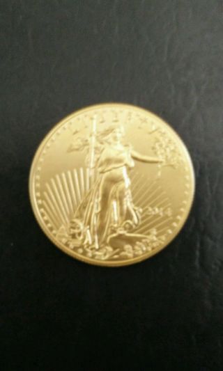 2014 1oz Gold Eagle Bullion Coin photo