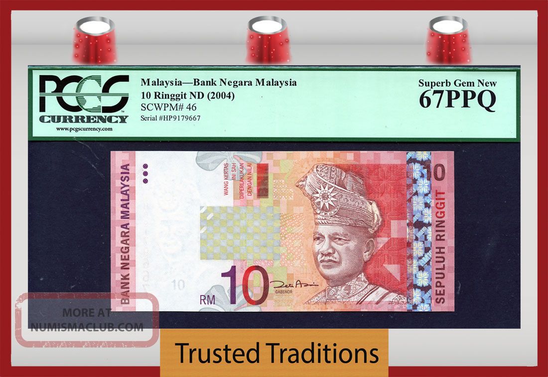 Tt Pk 46 2004 Malaysia 10 Ringgit 