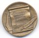 Russian Art Medal Famous Russian Poet Vasily Zhukovsky (1783 - 1852) Exonumia photo 1