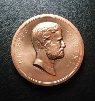 Ulysses S.  Grant U.  S.  Presidential Medal Uncirculated photo