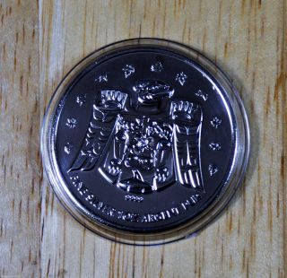 Thunderbird - 2009 - Vancouver Olympics Commemorative - 1 Oz Pure Silver Coin photo