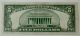 1934d $5 Silver Certificate Blue.  Worn Note With Great Colors.  L@@k Price Lowere Small Size Notes photo 7