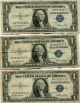 Docs (10) Silver Certificates All 1935s - No Annoying 57s In This Nr Small Size Notes photo 1