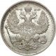 1915 Russian Empire Silver 20 Kopeks,  Luster Empire (up to 1917) photo 1