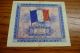 France Military Occupation Series 1944 2 Franc Bill Note Paper Money Asia photo 1