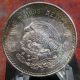 Mexico: Silver 5 Pesos,  1948 Cuauhtemoc Great Toning Nr Mexico photo 1