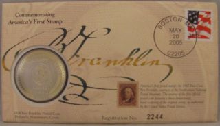 2004 Ben Franklin Postal Coin photo
