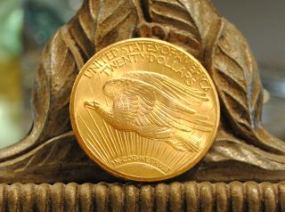 1 Oz.  1927 Double Eagle St Gaudens Gold Coin 21.  6 Kt.  900 Fine Yellow Gold photo