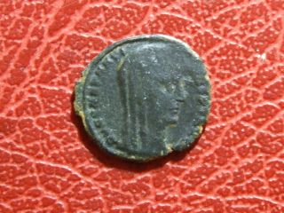 Divus Constantine I Æ16 Veiled Head Roman Coin photo