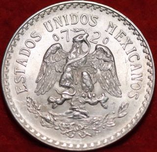 Uncirculated 1938 Mexico Un Peso Silver Foreign Coin S/h photo