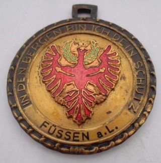 Rubezahl / Krakonos / Germany / Mountain Protection Enameled Medal photo