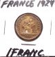 Circulated 1924 1 Franc French Coin @ Europe photo 1