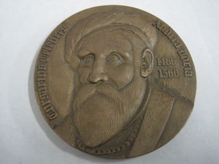 Buccaneers Famous Andrea Doria 1466/1560 Bronze Medal photo