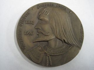 Buccaneers Famous António Faria 1502/1540 Bronze Medal photo