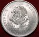 Uncirculated 1953 Mexico 5 Pesos Silver Foreign Coin S/h Mexico (1905-Now) photo 1