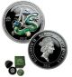 2012 Niue Lunar Pearl Dragon Coin In Egg Box 1/2 Oz Proof.  999 Silver Coin Australia & Oceania photo 2