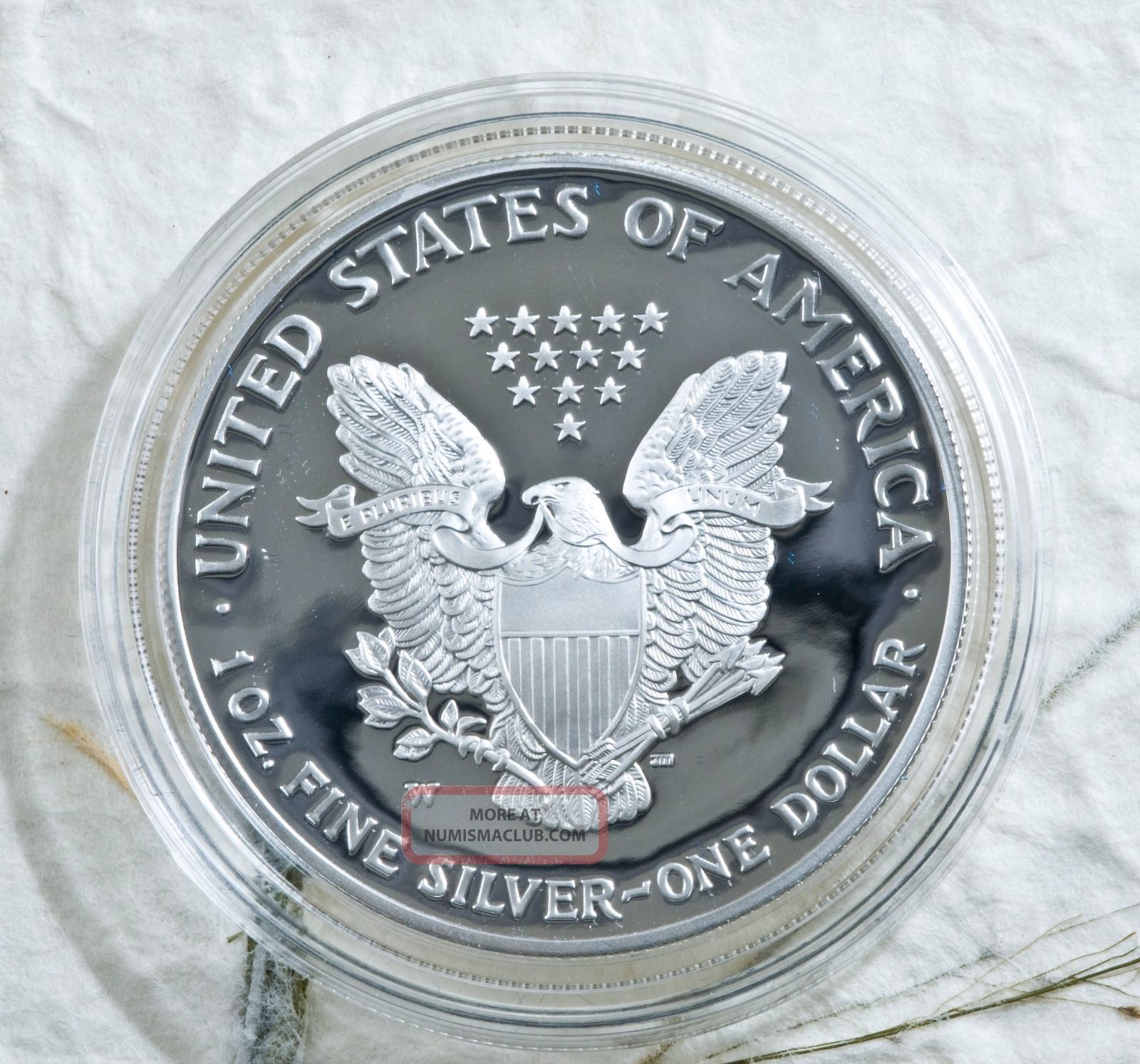 2005 W Silver American Eagle Proof Coin W box 2005-w-silver-american-eagle-proof-coin-w-box