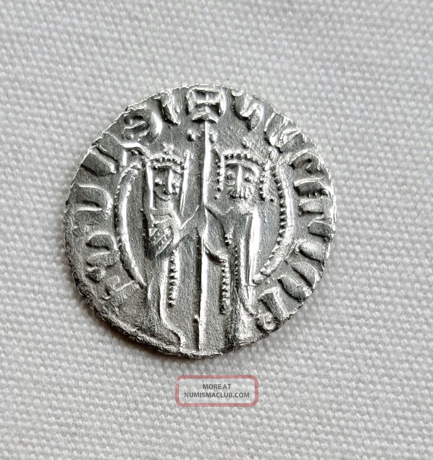 A88: Medieval:crusaders : Cilician Armenia - Hetoum - 1226 - 1270 Silver Hammered Coin Coins: Medieval photo