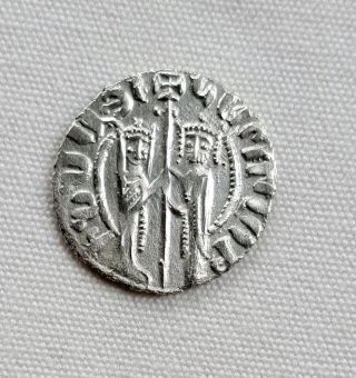 A88: Medieval:crusaders : Cilician Armenia - Hetoum - 1226 - 1270 Silver Hammered Coin photo