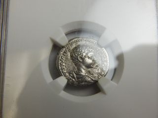 Ngc Graded Roman Empire Geta,  Ad 209 - 211 Ar Denarius Issued As Caser Xf photo