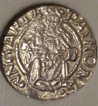 1526 - 1564 Ferdinand I,  Silver Medieval Coin,  With A photo
