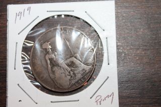 1919 Great Britain Large Penny photo