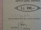 Lithuanian 100 Litu Joint Stock Company Pazanga Certificate 1934 Kaunas 902 Stocks & Bonds, Scripophily photo 5