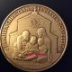 ⁂ Papal Medal - Bronze - 2nd Year Pope Francis Pontificate - Vatican 2014 Exonumia photo 1