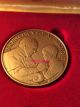 ⁂ Papal Medal - Bronze - 2nd Year Pope Francis Pontificate - Vatican 2014 Exonumia photo 2