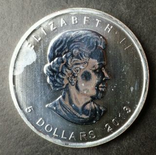 2013 Canada $5 1 Oz Silver Maple Leaf photo
