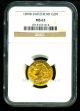 Switzerland 1899 B Gold Coin 20 Francs Ngc Certified Ms 63 Splendid Europe photo 1