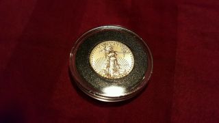 2014 1/10 Oz Gold American Eagle Coin - Brilliant Uncirculated photo