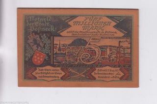 Germany Paper Money Leather Notgeld photo