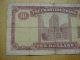 1956 - 1959 The Chartered Bank Hong Kong $10 Ten Dollars Note Pick 64 Rare Vg Nr Asia photo 2