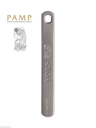 Pamp Fors Palladium 999.  5 Talisman Joy Charm Pendant Swiss Made photo