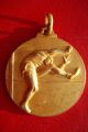 Rare Old Antique Italy Gold Medal Sports High Jump / Jump Up - Salto In Alto Exonumia photo 4