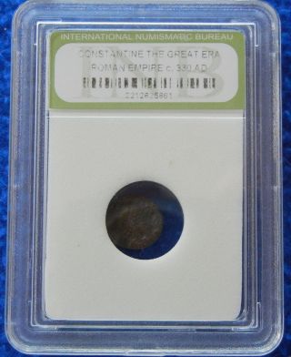 5 Authentic Constantine The Great Era Roman 330ad Bronze Coin 2212625861 photo