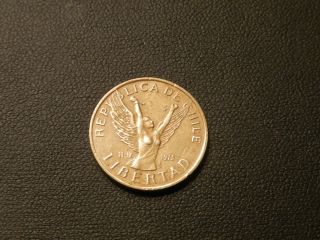 Chile 5 Pesos,  1985 - Fantastic Coin - photo
