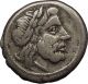 Roman Republic War Vs Hannibal 2nd Punic War 211bc Ancient Silver Coin I53575 Coins: Ancient photo 1