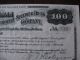 Holman Locomotive Speeding Truck Company Stock Certificate No.  772 1896 Transportation photo 1