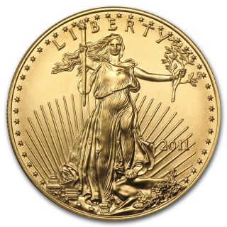 2011 1 Oz Gold American Eagle Coin photo