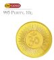 10 Gram Gold Coin 24kt 99.  5 Purity Om Brand 2015 Gold photo 1