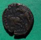 Tater Roman Imperial Ae20 Follis Coin Of Constantius Gallus Fallen Soldier Coins: Ancient photo 1