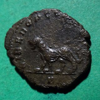 Tater Roman Imperial Ae Antoninianus Of Gallienus Panther photo