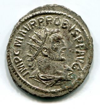 Probus Billon Antoninianus 276 - 282 Ad Sear 12021 Nearly Full Silvering photo