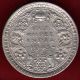 British India - 1943 - Half Rupee - Kg Vi - Bombay - Rare Silver Coin Q - 31 India photo 1