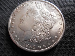 Morgan Silver Dollar 1885 O - - - - J photo