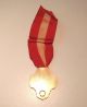 1912 Copper St Louis Track Medal & Ribbon / Post Dispatch / Public School Exonumia photo 2